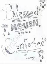 Mourn sketch template