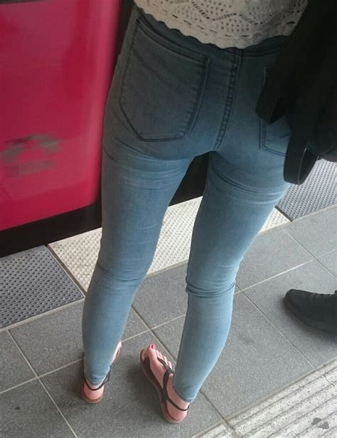 Train Station Girl I Tight Jeans Forum