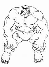 Hulk Superhero Stampare sketch template