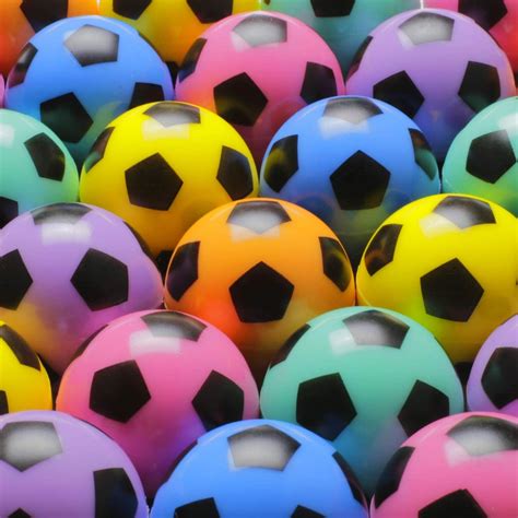 pcs bouncy balls bulk mm  soccer bouncing balls party favors  kids vending machine