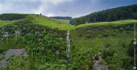 berw nant yr ychen waterfall blaencwm rhondda wales flickr