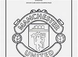 Pages Coloring United Manchester Man Logo Utd Madrid Real Sheets Superior Cool Getcolorings Suitable Getdrawings Printable Colorings sketch template