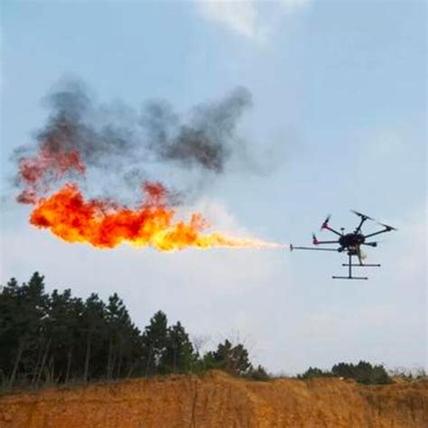 ndly pro flamethrower drone attachment  dji
