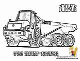 Coloring Pages Construction Equipment Heavy sketch template