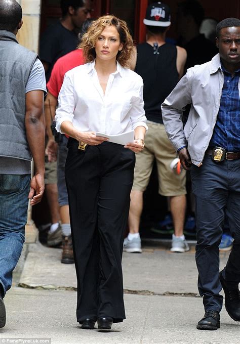ennifer lopez looks great filming scenes for latest tv show shades of blue daily mail online