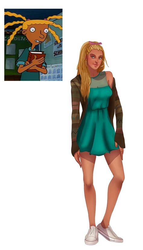 Nadine From Hey Arnold 90s Cartoon Characters As Adults Fan Art