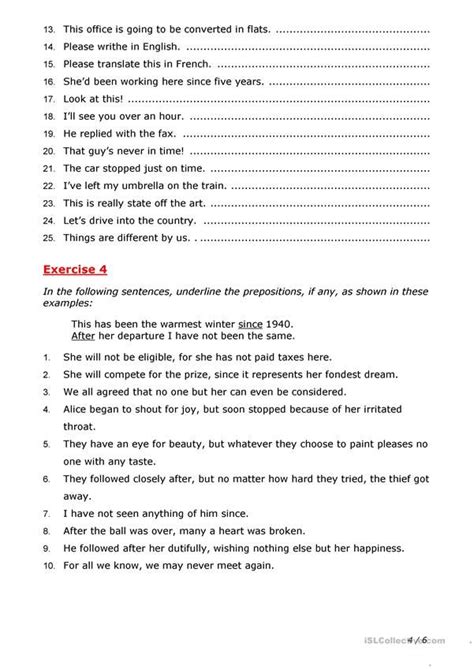 prepositions preposition worksheets prepositions grammar worksheets