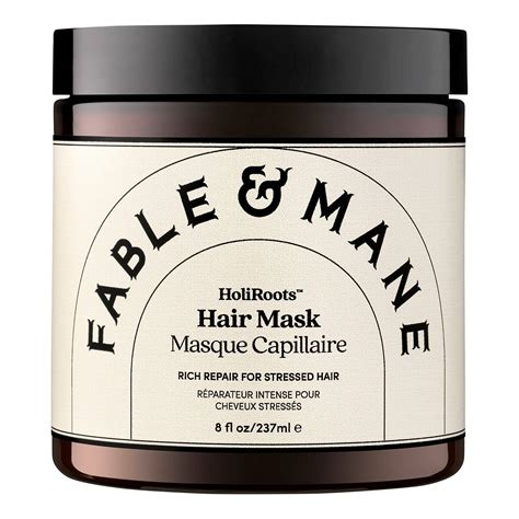 fable mane holiroots repairing hair mask ml feelunique