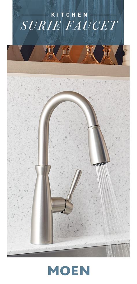 traditional design meets contemporary lines means  surie faucet  blend   kitchen