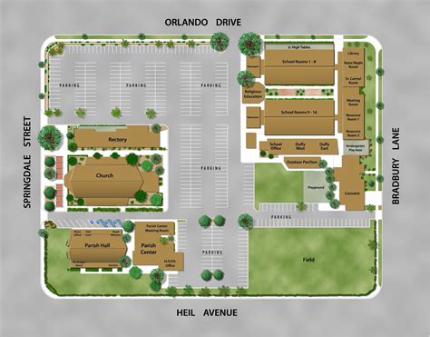 facilitiescampus map