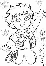 Diego Coloring San Go Pages Getcolorings Netart sketch template