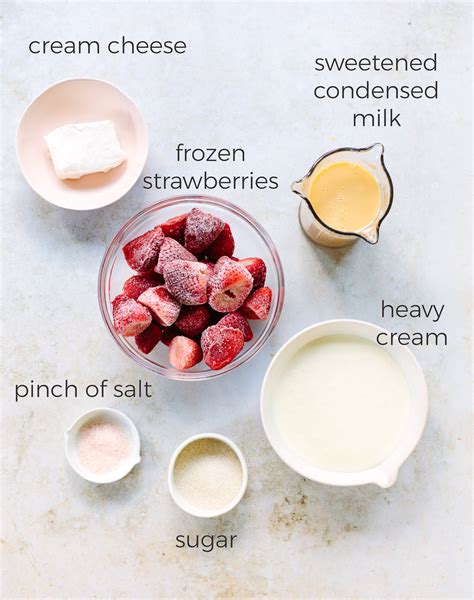 easy creamy homemade strawberry ice cream familystyle food