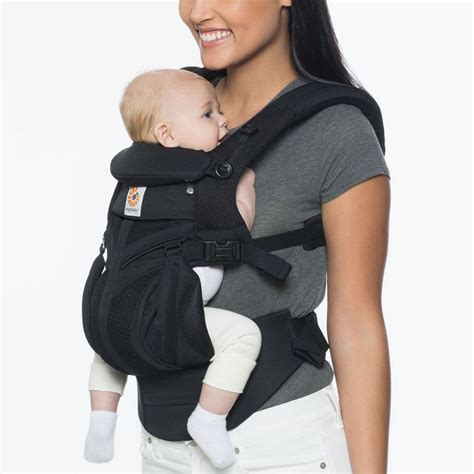 ergo omni  baby carrier cool air mesh  carbon  comfortable