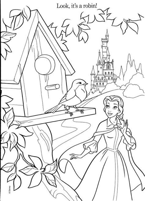 beauty   beast coloring pages belle coloring pages disney