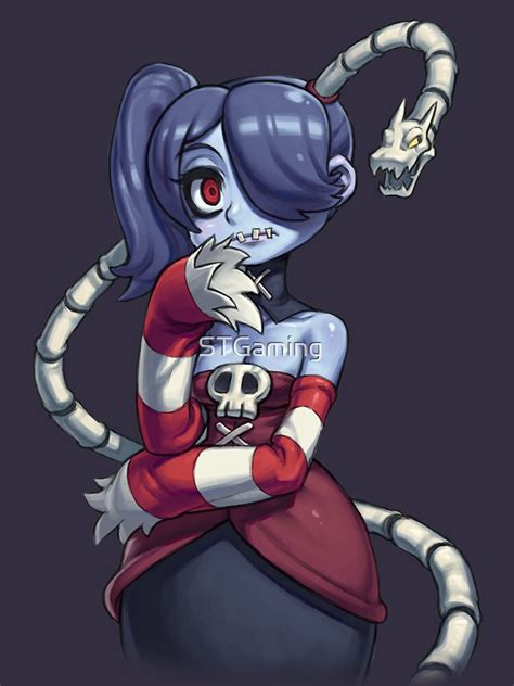 Skullgirls Squigly T Shirt By Stgaming Redbubble