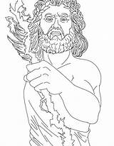 Gods Zeus перейти sketch template