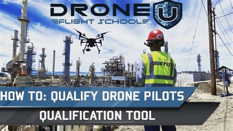 qualify  drone pilot drone