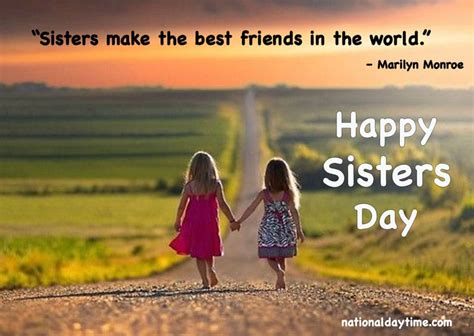 National Sisters Day Images Memes Quotes Funny Pic Captions Wishes