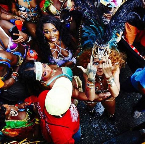 rihanna creates some serious thirst with super sexy barbados carnival