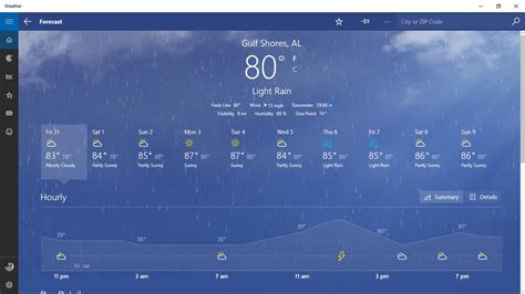 top rated weather apps  windows  windows central