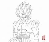 Gogeta Goku Dragon Ball Coloring Ssj4 Drawing Super Pages Lineart Saiyan Drawings Ss4 Appears Colouring Dbz Deviantart Color Sketch Getdrawings sketch template