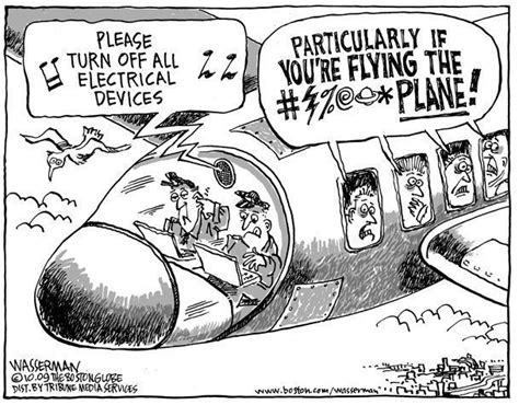 pilot humor  arguing  policy