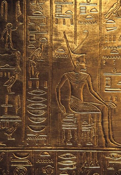 Egyptian Hieroglyphics Wall Mural • Pixers® We Live To