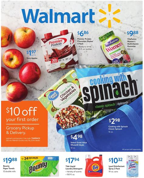 walmart current weekly ad   frequent adscom