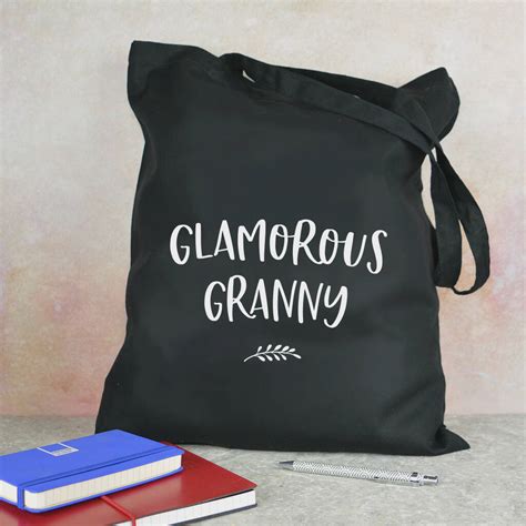 glamorous granny tote bag by pink and turquoise