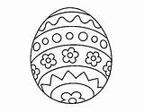 Easter Egg Diy Coloring Coloringcrew sketch template