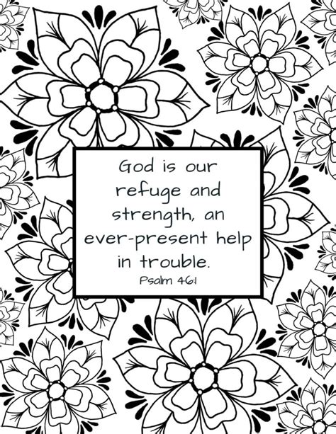 printable bible verse coloring pages