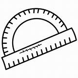 Protractor Drafting Geometrical sketch template