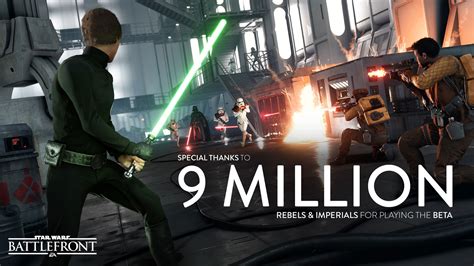 More Than Nine Million Players Joined Us In The Star Wars