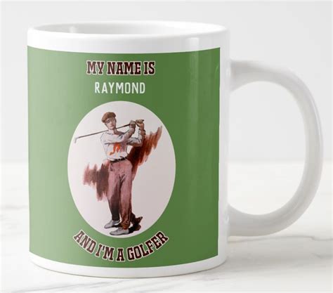 personalized jumbo golf mug personalize  jumbo golf mug  changing
