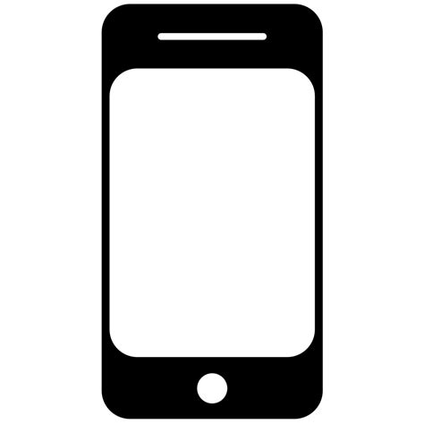 cell phone icon transparent cell phonepng images vector