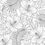Leaves Pattern Mural Uniquehandmadepottery sketch template