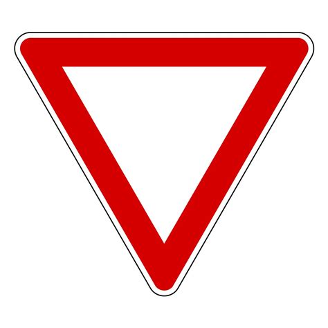 il cielo mobile  proposito cartello stradale triangolo rosso