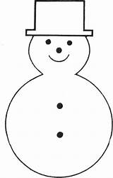 Snowman Printable Templates Template Christmas Hat Outline Felt Clipart Ornament Crafts Winter Stencils Printables Teaching Cut Pattern Snow Kids Patterns sketch template