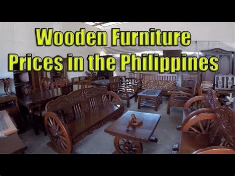 wooden furniture prices   philippines youtube