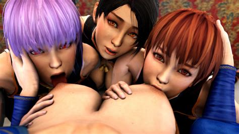 Rule 34 3d 4girls Absurdres Areolae Ayane Doa Big
