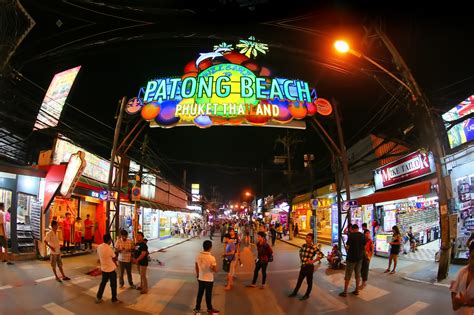 patong s party zones the sois of bangla road and patong