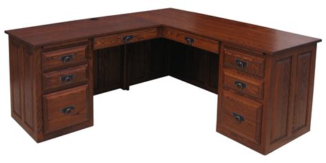 traditional executive corner desk amish furniture connections amish
