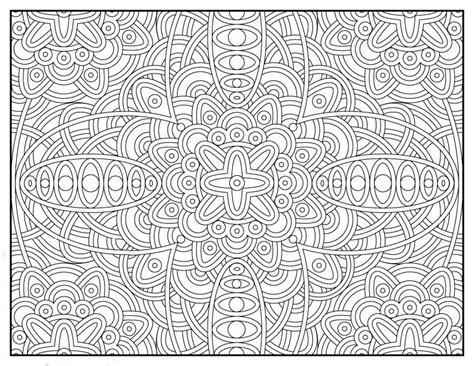 intricate coloring page  black  white lines   shape
