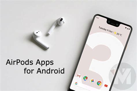 airpods apps  android phone mashtips