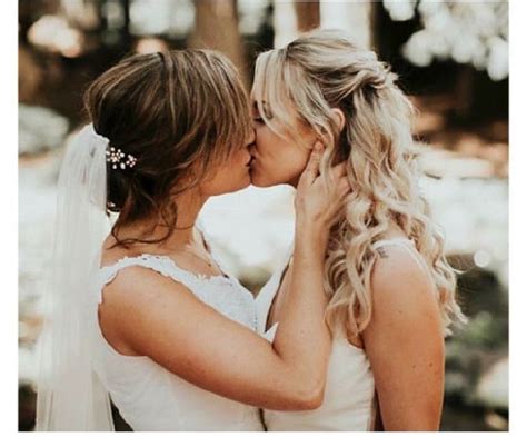 pin by kursa on lesbian ️ woman loving woman girl bride