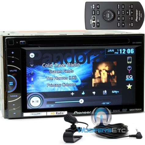 avh xbhs pioneer  dash  lcd touchscreen dvdusbmp stereo receiver  pandora control