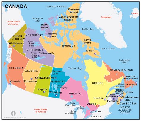 canada country profile  maps  canada open source maps  canada facts  canada