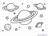 Coloring Saturn Planet Plus Google Twitter sketch template