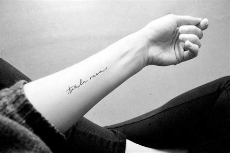 elegant tiny calligraphy cursive tattoo design etsy cursive tattoos