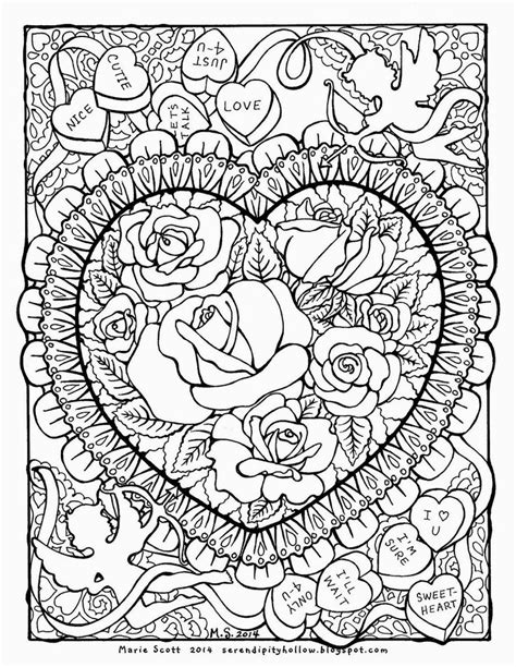 coloring book page february heart coloring pages coloring